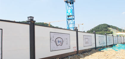 建筑圍擋應該怎么選擇呢？，深圳市大通建設發展有限公司鋼結構圍擋生產廠家