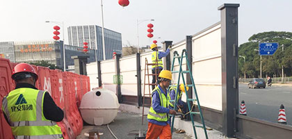 圍擋-工地圍擋施工圍擋到底具備什么樣的作用？，深圳市大通建設(shè)發(fā)展有限公司鋼結(jié)構(gòu)圍擋生產(chǎn)廠家