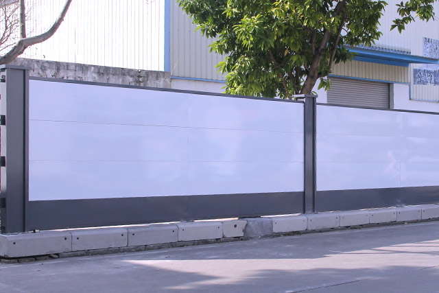 建筑工地施工圍擋-建筑工地圍擋方案,圍擋效果圖，深圳市大通建設(shè)發(fā)展有限公司鋼結(jié)構(gòu)圍擋生產(chǎn)廠家