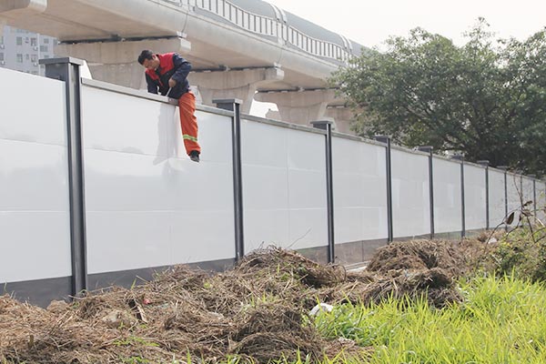 A類A型圍擋安裝案例,圍擋效果圖，深圳市大通建設發展有限公司鋼結構圍擋生產廠家